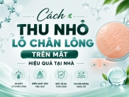 Cách Thu Nhỏ Lỗ Chân Lông Trên Mặt Hiệu Quả Tại Nhà