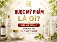 Dược mỹ phẩm là gì? Giải mã từ A-Z, phân biệt với mỹ phẩm thường