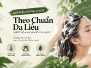 Gội Đầu Đúng Cách Theo Chuẩn Da Liễu: Nhiệt Độ, Massage