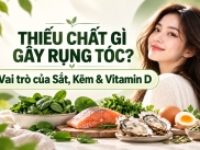 Thiếu Chất Gì Gây Rụng Tóc? Vai Trò Sắt, Kẽm, Vitamin D