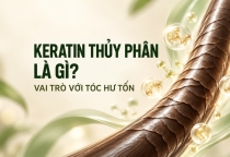 Keratin Thủy Phân Là Gì? Vai Trò Với Tóc Hư Tổn