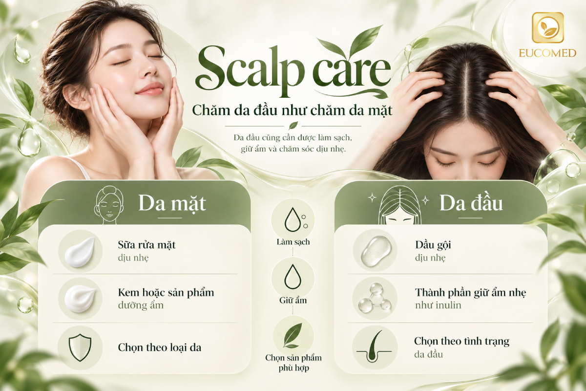 inulin trên da đầu