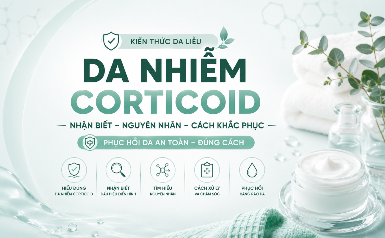 da nhiễm corticoid