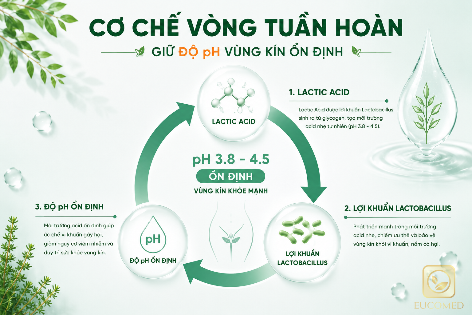 độ ph phù hợp cho vùng kín