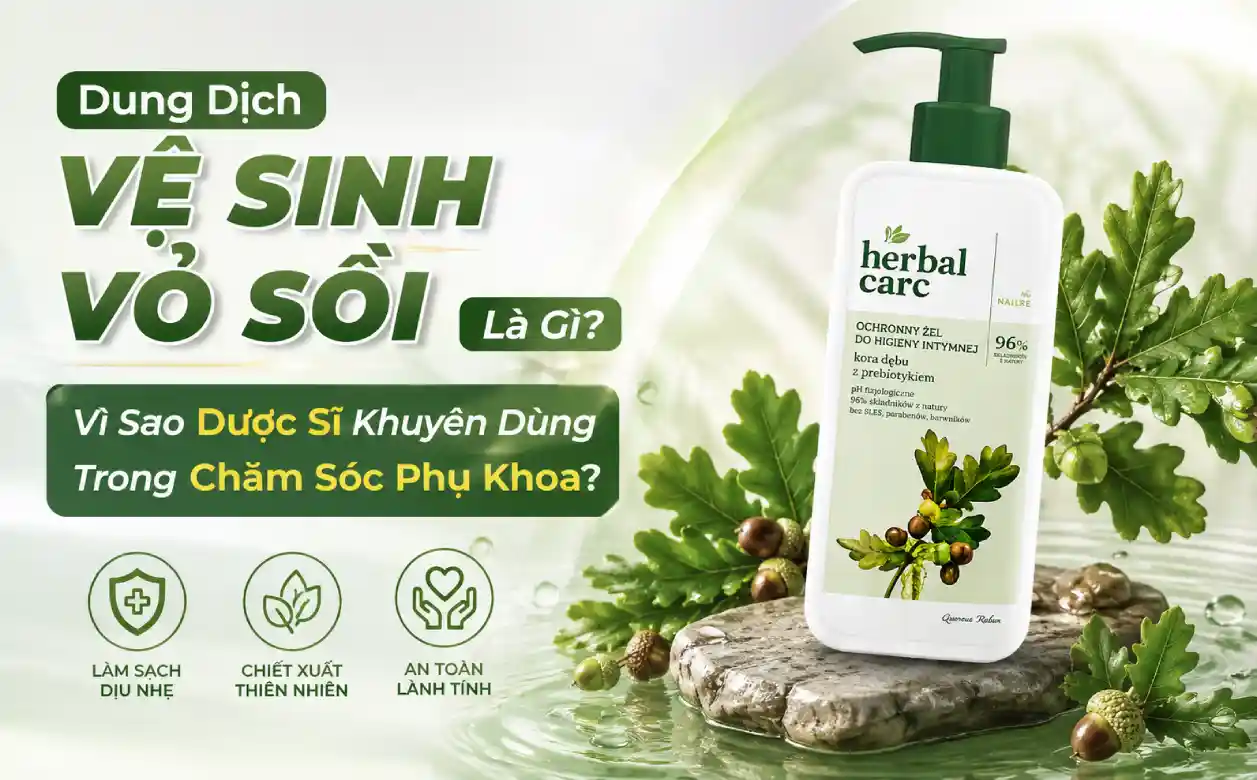 dung dich ve sinh vo soi la gi