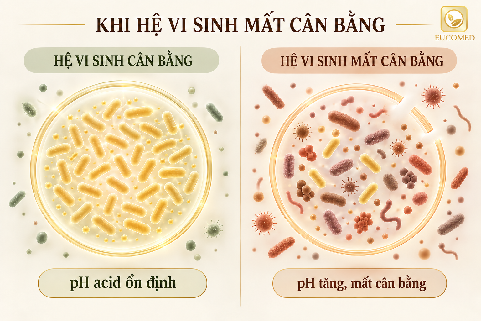 cân bằng hệ vi sinh vùng kín