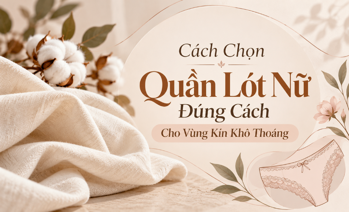 cách chọn quần lót nữ