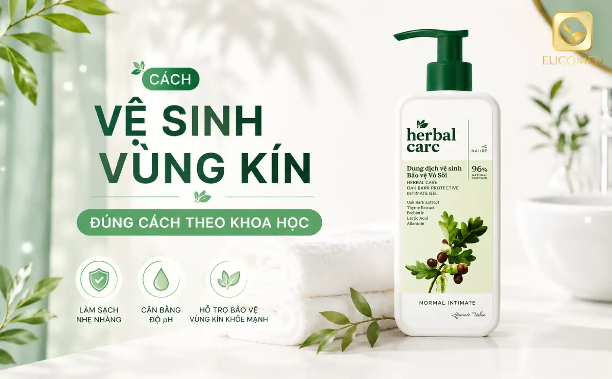 cách vệ sinh vùng kín