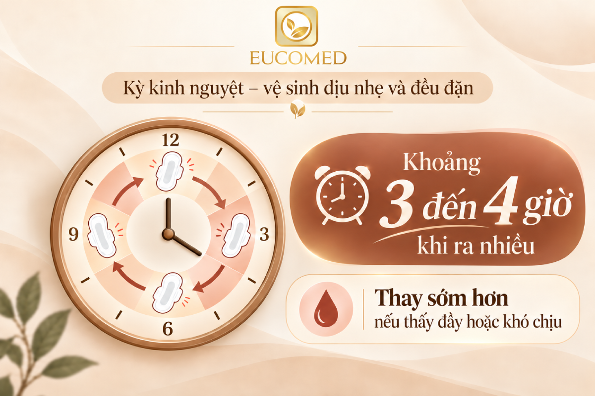 cách vệ sinh vùng kín ngày đèn đỏ