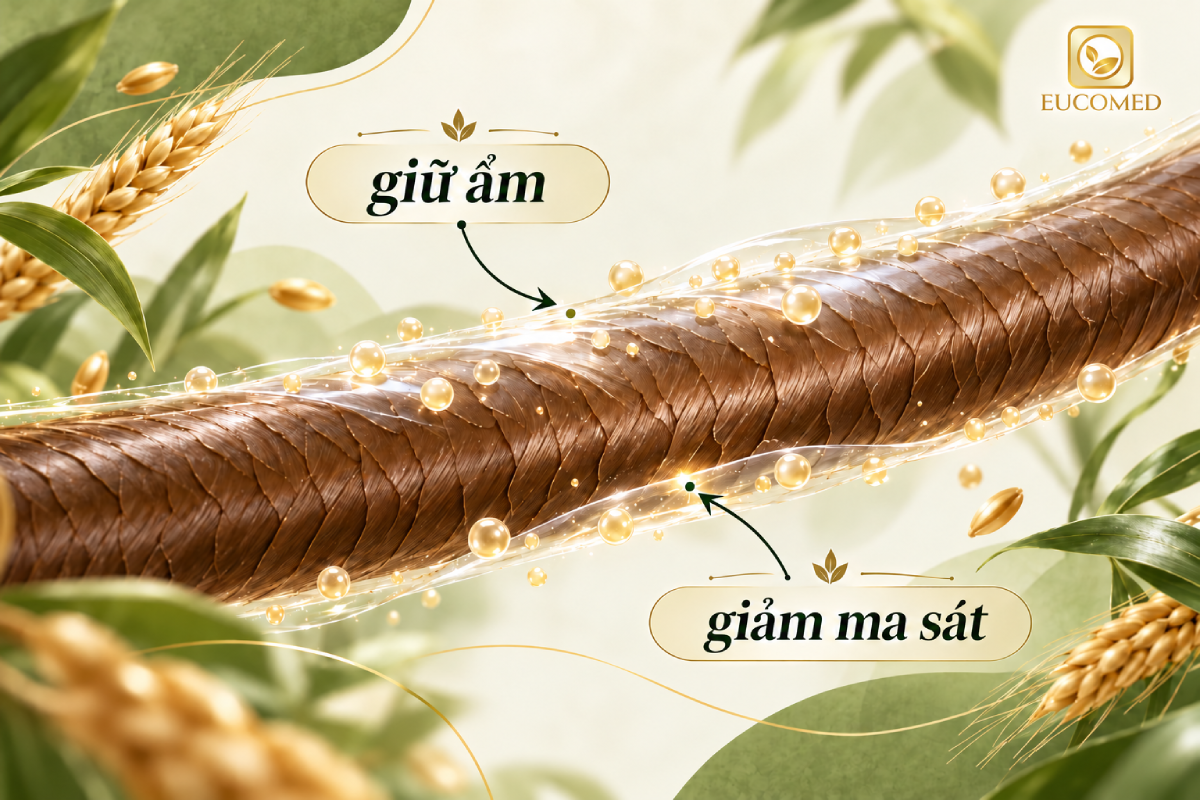 cơ chế Protein lúa mì thủy phân