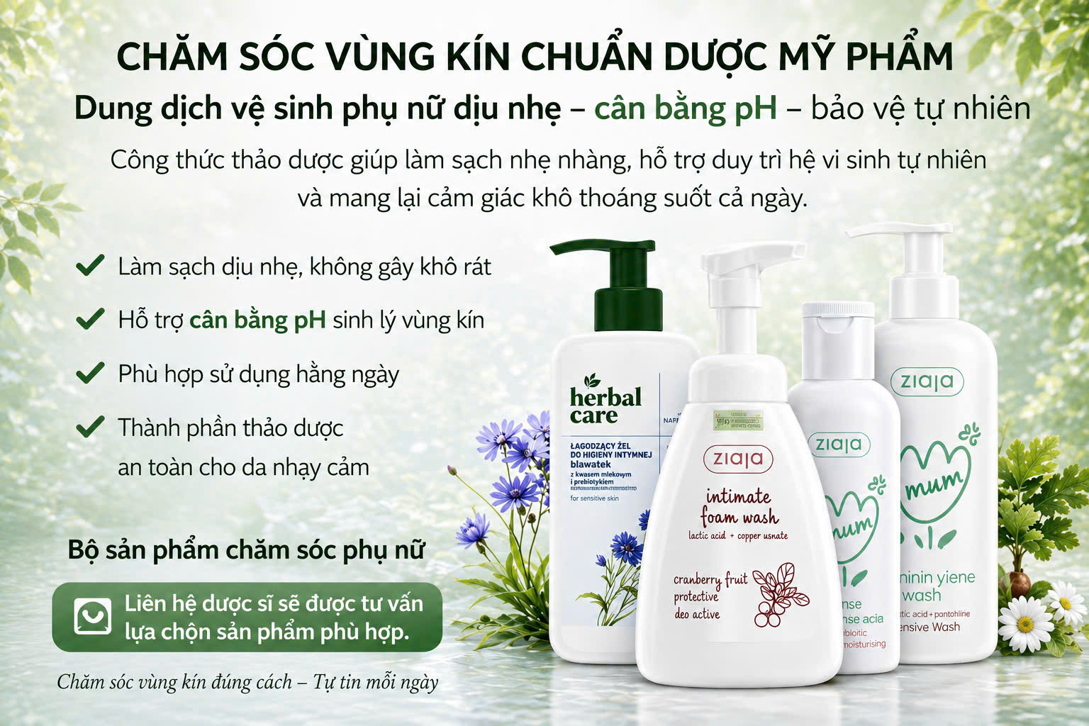 DUNG DỊCH VỆ SINH