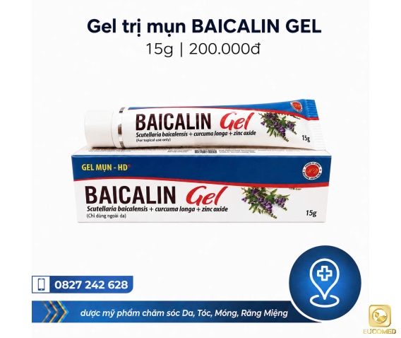 Gel trị mụn BAICALIN GEL
