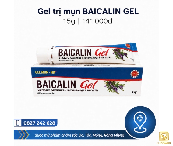 Gel trị mụn BAICALIN GEL