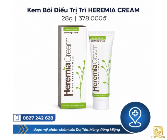 Kem Bôi Điều Trị Trĩ HEREMIA CREAM