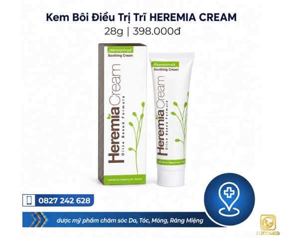 Kem Bôi Điều Trị Trĩ HEREMIA CREAM