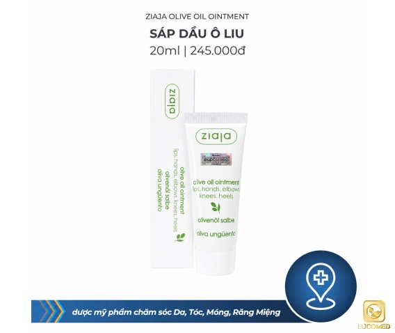 Ziaja Olive Oil Ointment 20ml - Sáp dầu Ôliu