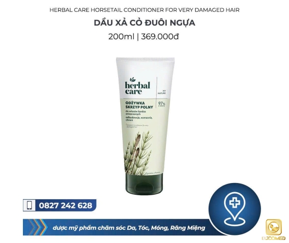 Herbal Care Horsetail Conditioner for Very Damaged Hair 200ml - Dầu xả Cỏ đuôi ngựa